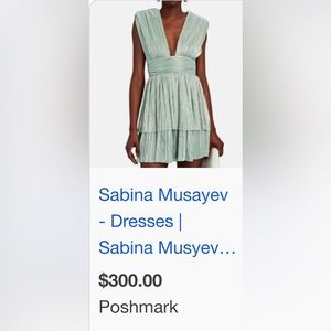 Pretty much brand new dress. I only wore it once. It’s in perfect condition!